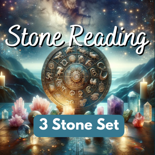 Stone Reading (3 stones, Pre-Recorded, Audio MP3)